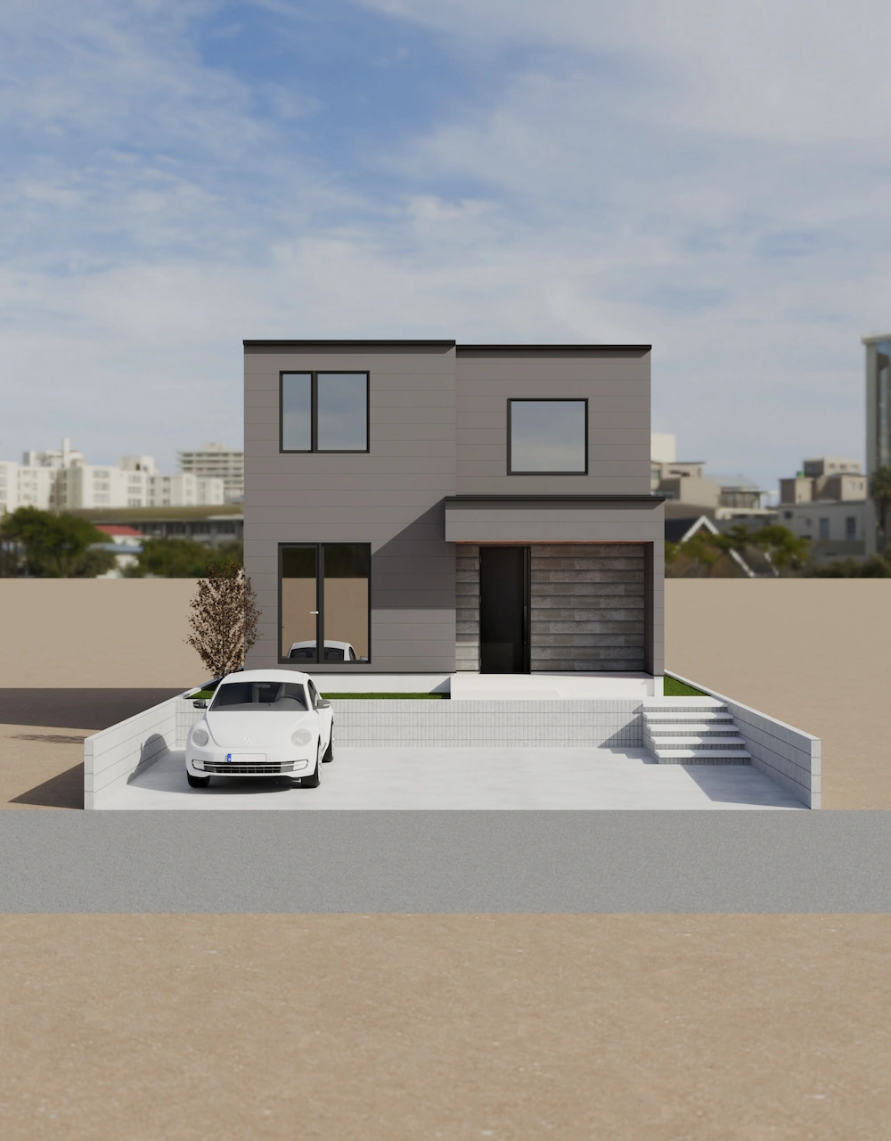 PLAN 03 2階建てプラン02の外観